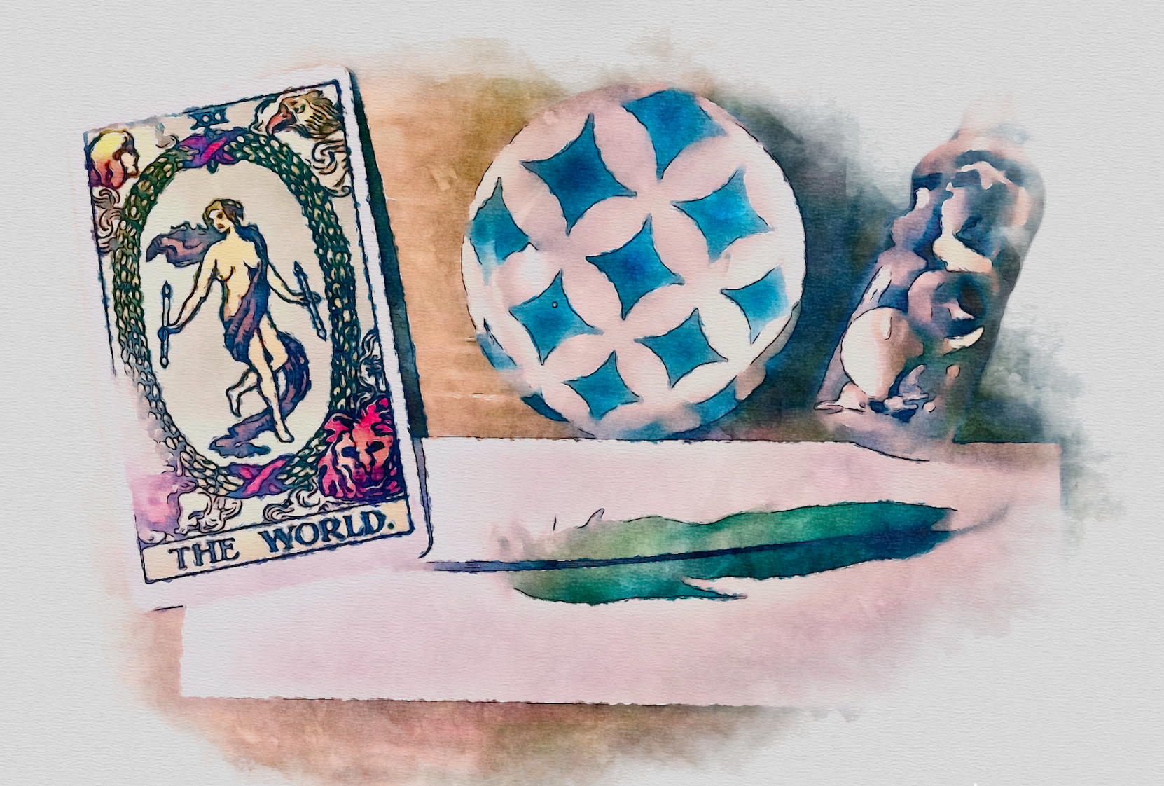 Watercolour illustration made for the Storylarking workshop